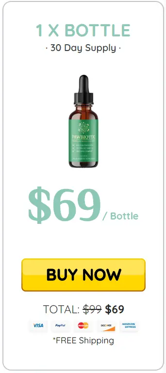PawBiotix 1 bottle price