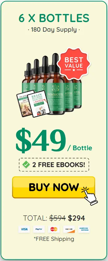 PawBiotix 6 bottle price 